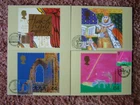 PHQ Card set FDI Front No 213 Christians Tale 1999. 4 card set.  Mint Condition.