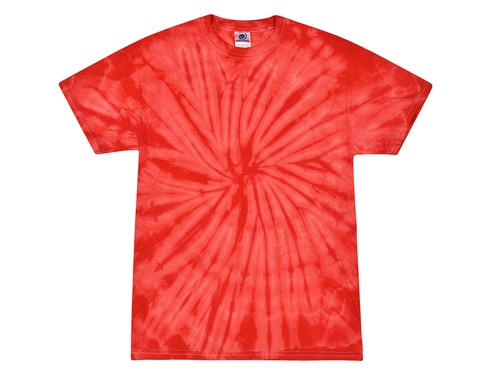 Plain Colors Tie Dye T-Shirts Youth Kids XS S M L 100% Cotton Colortone - Picture 26 of 31
