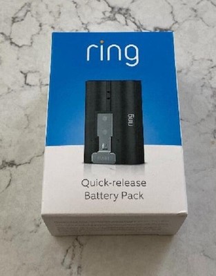 ring charging station with 2 pack quick release battery packs