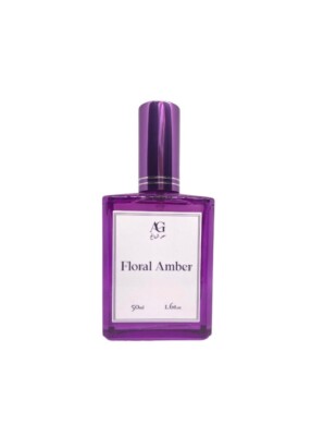 Floral Amber Perfume by Aroma Glam - Women