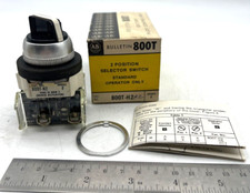 ALLEN-BRADLEY Bulletin  800T-H2 Selector Switch 2 Position Series F Made in USA