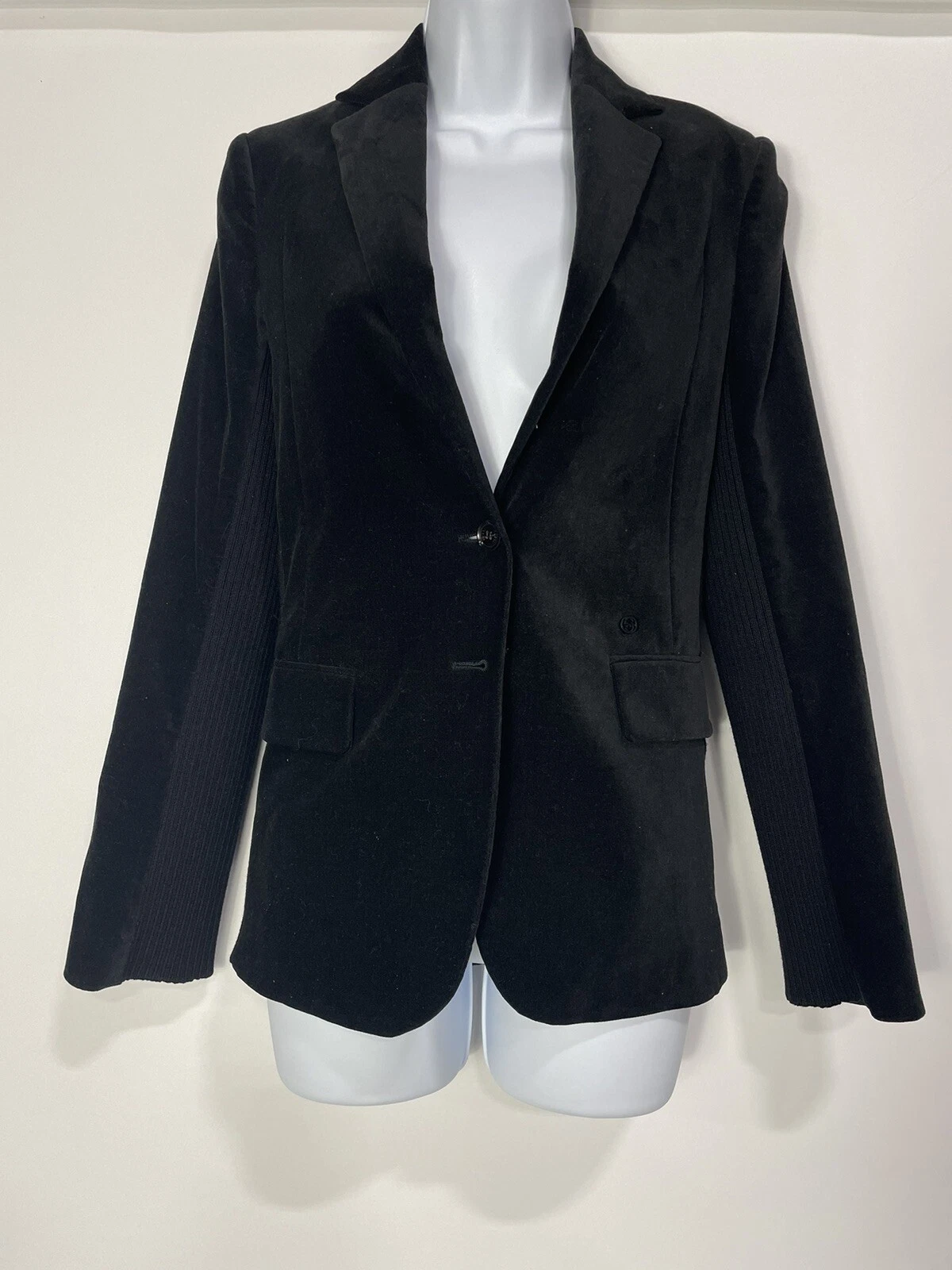 Blazer d'équitation velours et tricoté GUCCI taille 40 (bouton manquant)