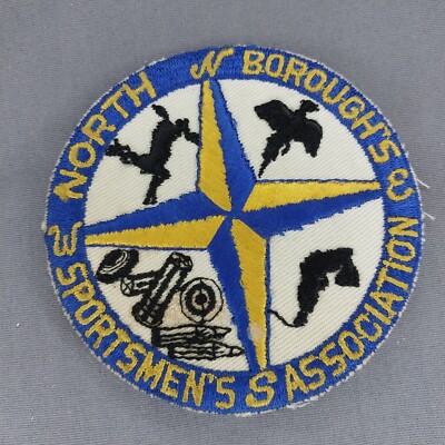 North Boroughs Sportsmen's Association 4'' Round Patch