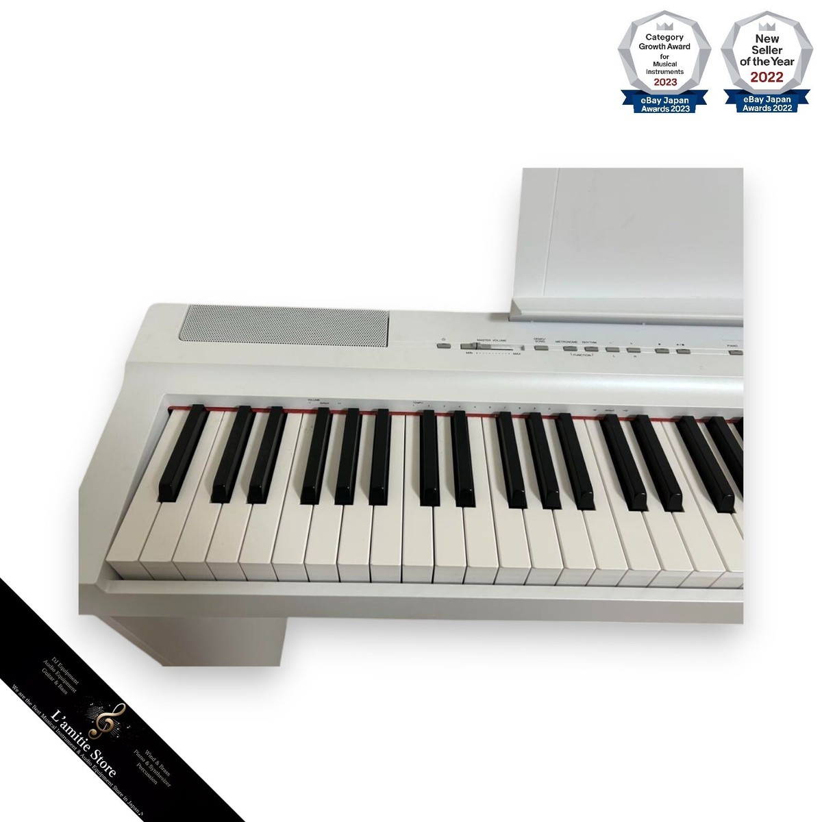 (引き取り限定)Yamaha P-125ホワイト 電子ピアノ 88鍵 付属品あり ヤマハ P-125aWH 電子ピアノ ホワイト P125aWH | ヤマダウェブコム