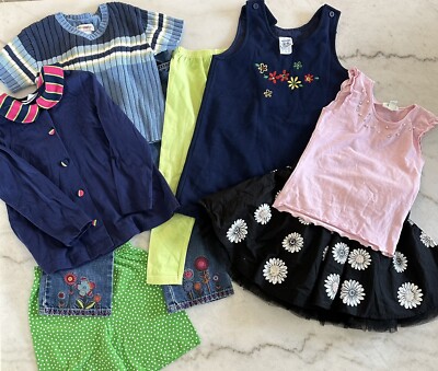 Lot of Girls Clothing Size 5/6 Gymboree Kelly's Kids Children's Place 