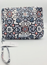 Vera Bradley Lighten Up Travel Wipes Pouch Lisbon Medallion Zippered