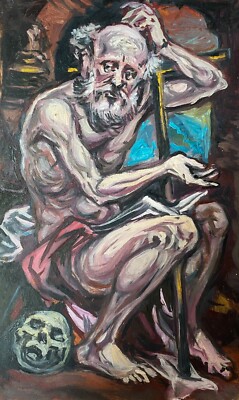 Oil painting Prophet Alexander Litvinov Home Decor Hand Painting Canvas n49AAA