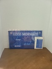 Target Bullseye Playground Blue Good Morning Pocket Chart