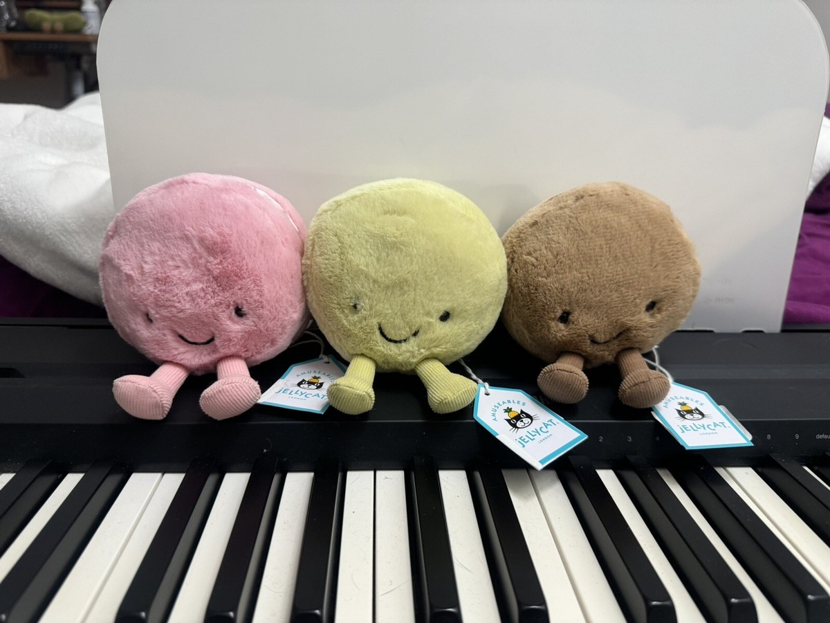 Brand New Authentic Jellycat Paris Patisserie Amuseables-Mia,Max