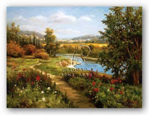 ART PRINT Summer Byway Steven Harvey 36x27 Haddads - Picture 1 of 1