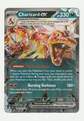 Pokemon TCG Charizard Ex Paldean Fates 54/91 | eBay