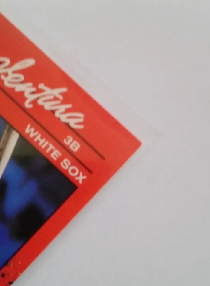 1990 DONRUSS РОБИН ВЕНТУРА ОШИБКА БЕЗ ТОЧКИ ПОСЛЕ INC ДЕБЮТАНТ КАРТА #28 БЕЛЫЙ SOX - Изображение 3 из 4