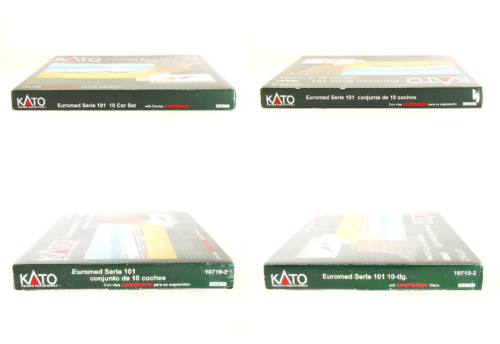 KATO N-Scale 10719-2 Euromed Serie 101 conjunto de 10 coches 10 coches Set Japón - Imagen 3 de 12