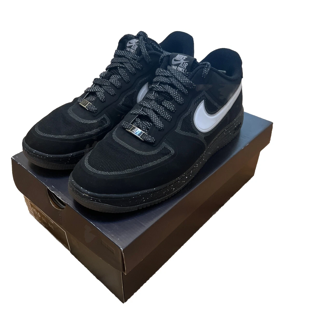 Nike Lunar Force 1 Fuse White Black for Sale | Authenticity