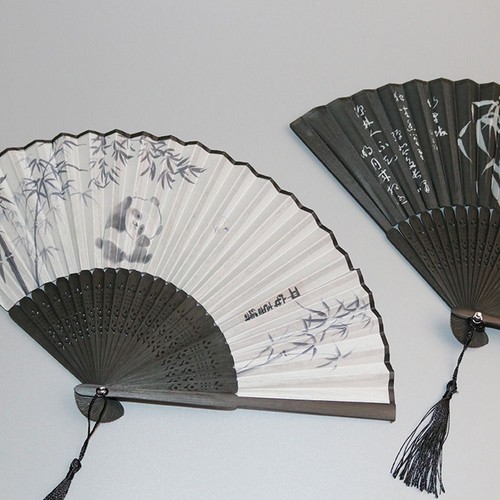 Fan Han Clothing Accessories Folding Fan Folding Fan Decorative Wedding Party - Picture 4 of 18