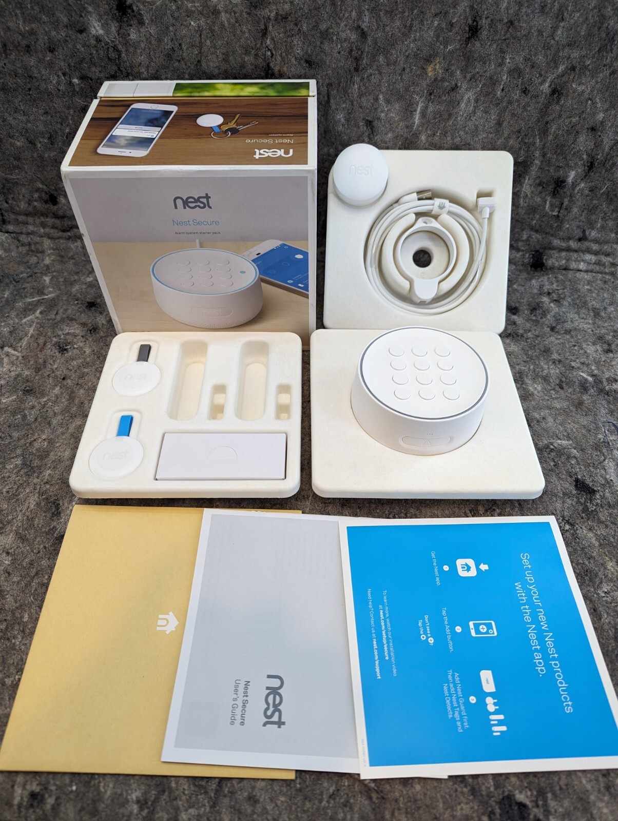 Genuine Nest Secure Alarm System - H1500ES - No Detect Sensors