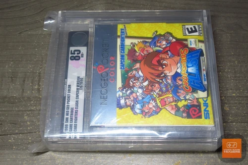 VGA 85 NM+! - Card Fighters Clash: CAPCOM Version Neo Geo Pocket Color 1999 NEW!