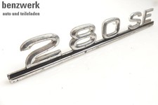 Mercedes W116 W126 Emblem Typenschild Heckklappe 280SE 1168171015 ??