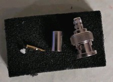 BNC MALE PLUG CRIMP 75 OHM FOR RG59 RG62 NEW IN PACKAGE AMPHENOL -31-71008-RFX