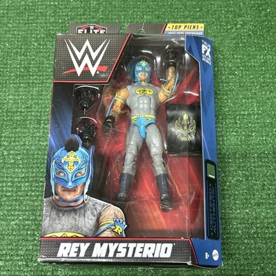 Mattel WWE Elite Collection 2022 Top Picks Rey Mysterio 6'' Blue/Grey Batman