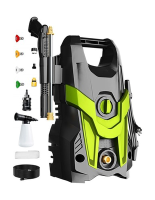 #ad 2025New Pressure Power Washer 4200 PSI with 4 Quick Connect Nozzles Inlet Ho... $105.97