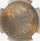 1882 Morgan Silver Dollar MS 62 NGC $1 — photo 3
