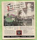 1938 CB&Q Railroad Burlington Route Kansas Colorado Chicago Illinois Railway — photo 4