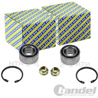 2X Snr RADLAGER-SATZ Vorne Passend FÜR Honda Civic Crx HR-V Integra Links+Rechts