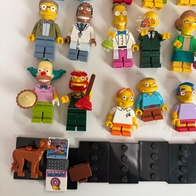 Lego The Simpsons Minifigures 71006 71006 10352 71005 Homer Marge Burns Krusty