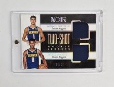 MINT #/99 RC DUAL PATCH Michael Porter Jr 2018-19 Noir Dual Jarred Vanderbilt SP