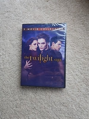 The Twilight Saga 5-Movie Collection Sealed Free Shipping Edward Jacob Bella