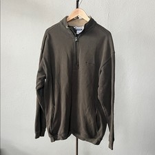 Columbia 1/4 Zip Sweatshirt Mens XLT