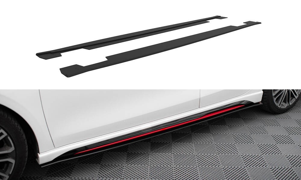 Bas de caisse Maxton Street Pro Kia ProCeed Mk1 noir ABS