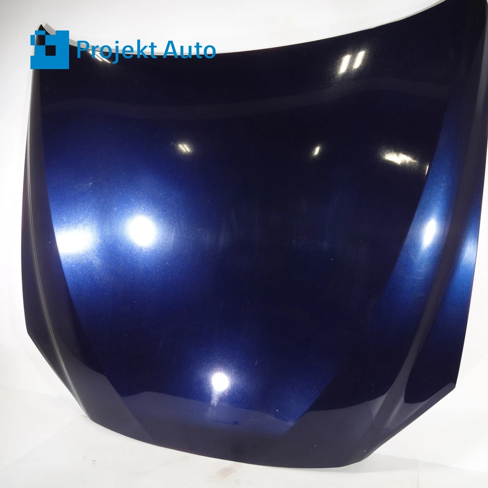 12-19 OEM BMW Hood X10 Tanzanite Blue Metallic M6 650i 640i F13 F06 F12 - Image 3 of 4