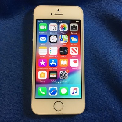 Apple iPhone 5s 16GB model A1453 Silver for Wi-Fi only or Trade-In         (j6L)