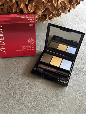 Shiseido Luminizing Satin Eye Color Trio GD 804 New 3g See Photos 3g