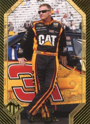 PRESSEAUSWEIS 2012 TOTAL MEMORABILIA JEFF BURTON #5 260/275 GOLD PARALLEL CARD