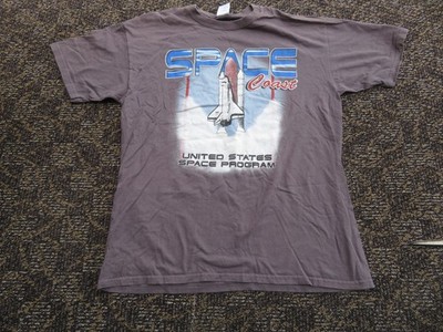90s Space Coast United States Space Program Shuttle Lift Off  T shirt Large