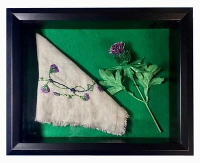  Braveheart  1995 Mel Gibson film / William Wallace / Handkerchief and Thistle