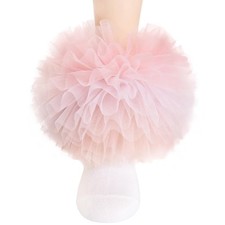 Girls Ruffle Socks Big Ruffle Lace Trimmed Tutu Dress Socks Small/Large Size ...