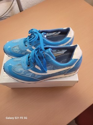 Juliet schuhe  Gr.40 in blau mit weiß