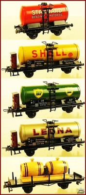WG203 | Trix Express H0 - 5-teil. Güterzug Kesselwagen *bester Sammlerzustand*