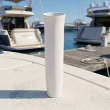 Vinyl Inserts for Fishing Rod Holders 1 5/8 in ID 9 in Long PVC Marine