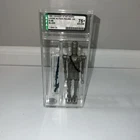 VINTAGE STAR WARS AFA 75+ex/nm IG-88 SILVER FIGURE 1980 KENNER