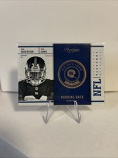 2012 Playoff Prestige - Nfl Passport David Wilson #4 (RC)