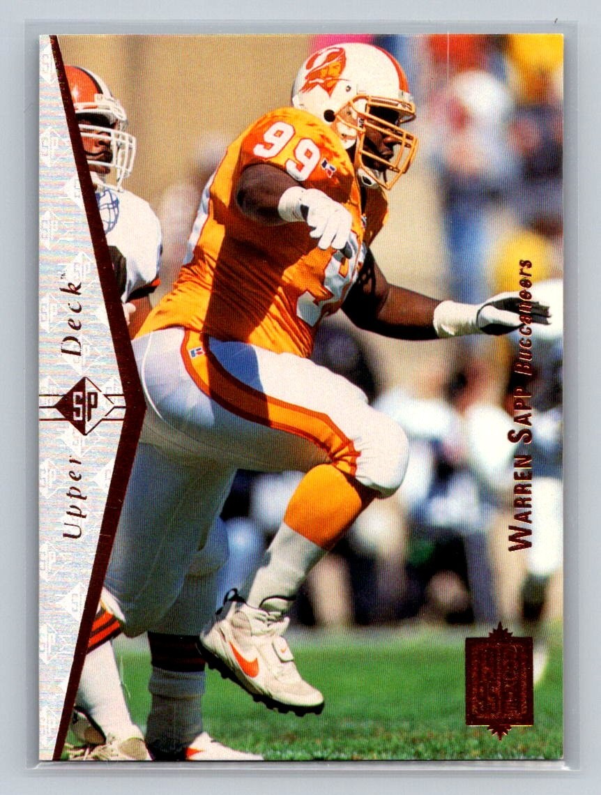 1995 SP - Warren Sapp #99 Rookie RC
