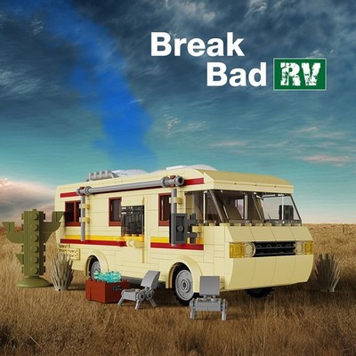Breaking Bad RV Camper Van MOC Building Blocks Collectible Vehicles Car  Model | eBay