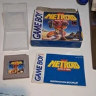Nintendo Metroid II Return of Samus Game Boy Cartridge, Box, Manual, 1991