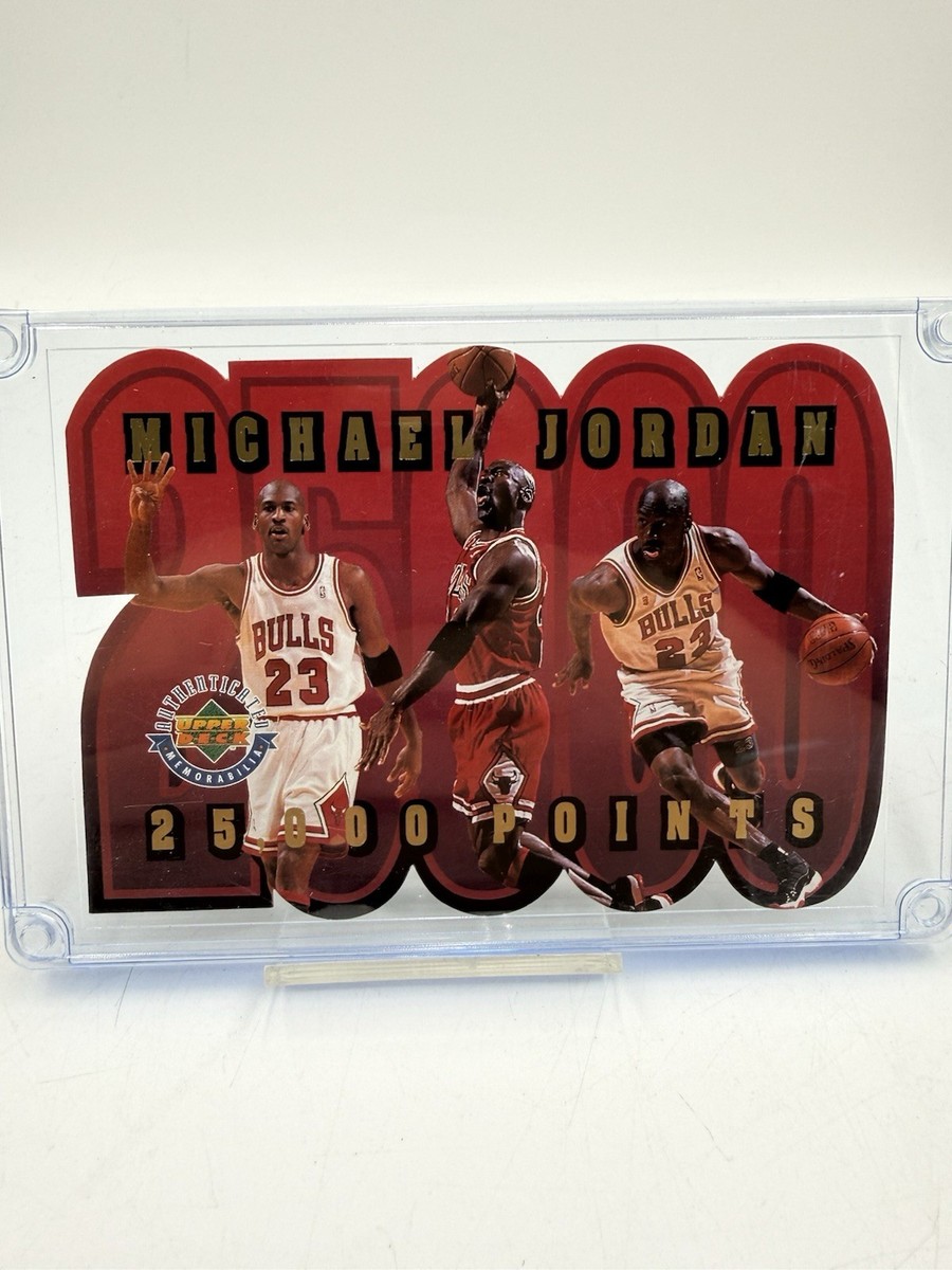 1996 Upper Deck Authenticated - 25,000 Points #MJ25 Michael Jordan