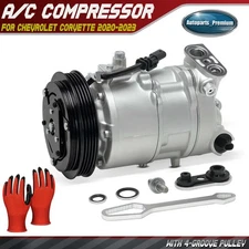 A/C Compressor with 6SBU14C Compressor for Chevrolet Corvette 2020-2023 84650874